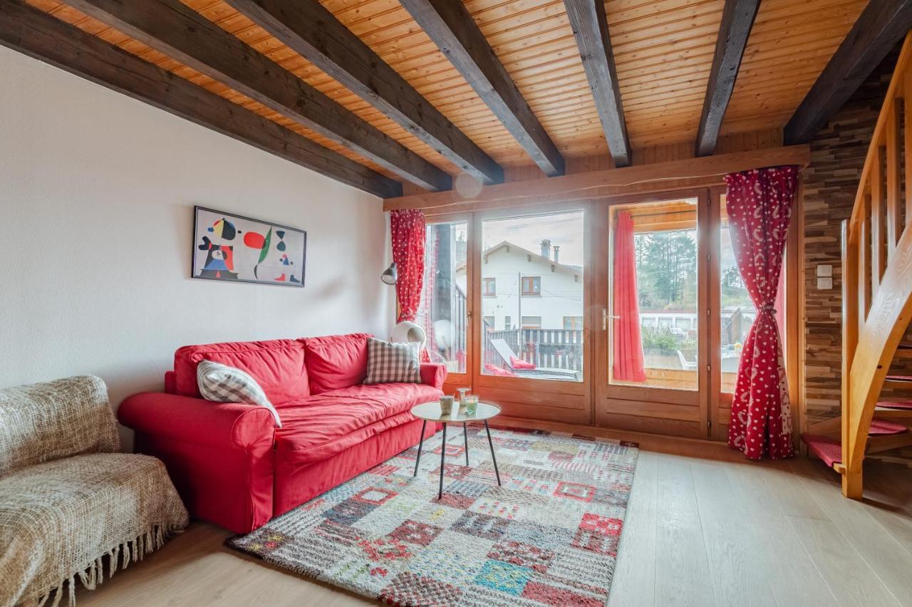 Ferienwohnung Kione - Duplex Avec Terrasse La Bresse Exterior foto